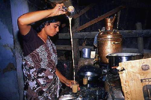 Making Indian Tea